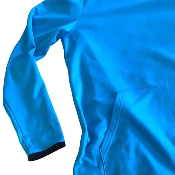 XERSION 3XL Big Tall Quick Dry Hawaiian Surf Blue Fleece Pullover Hoodie NWT - Picture 3 of 9